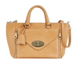 Willow Tote, Leather, Brown, 1891243, DB, 3*